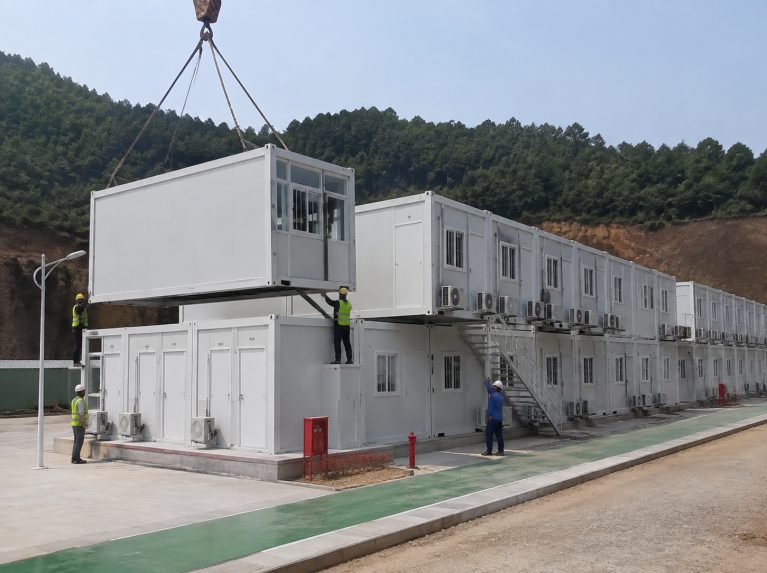 三沙集装箱办公室与工程营地房
